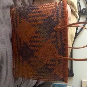 Shebobo straw bag. Never used